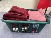Laundry Basket of Towels