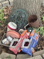 garden supplies/waterguns
