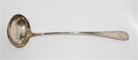 George III Scottish sterling silver ladle