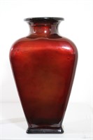 Red Decor Vase- Made in Spain
