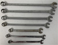 7 MAC Combination Wrenches,3/8-3/4"