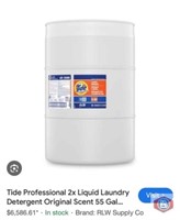 (1 drum) Tide Professional 2x Liquid Laundry