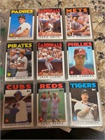Topps 1986 baseball cards