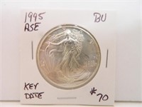 1995 American Silver Eagle BU Key Date