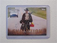 ANDREW LINCOLN SIGNED TRADING CARD WITH COA