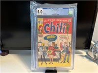 Chili #12 Silver Age Comic Book CGC Graded 5.0