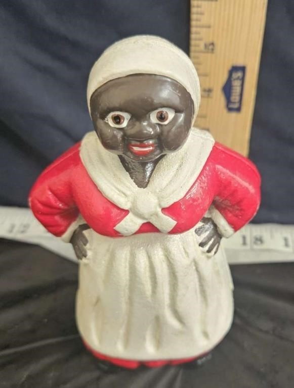 cast iron mammy bank