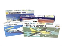 4 Plane Model Kits Unassembled