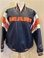 NFL Chicago Bears Leather Jacket Size XXL