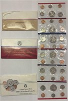 (3) US Mint Uncirculated Coin Sets
