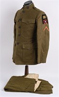 WWI US 1ST ARMY AIR SERVICE UNIFORM 497TH AERO SQ.