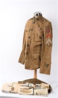 WWI US AIR MECHANIC SERVICE REGT. UNIFORM GROUPING