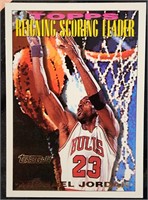 1993 Michael Jordan Topps 384 Gold
