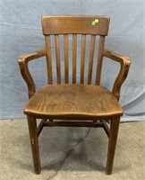 Oak Office Arm Chair