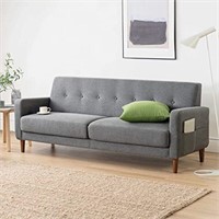 Mellow Adair Mid-Century Modern Sofa Couch with