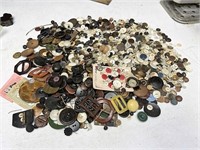Huge lot of buttons