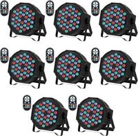 JAJALUYA LED Par Lights 36 RGB (8Pk)