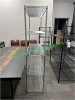 48"x16" 5 Tier Wire Metal Shelf