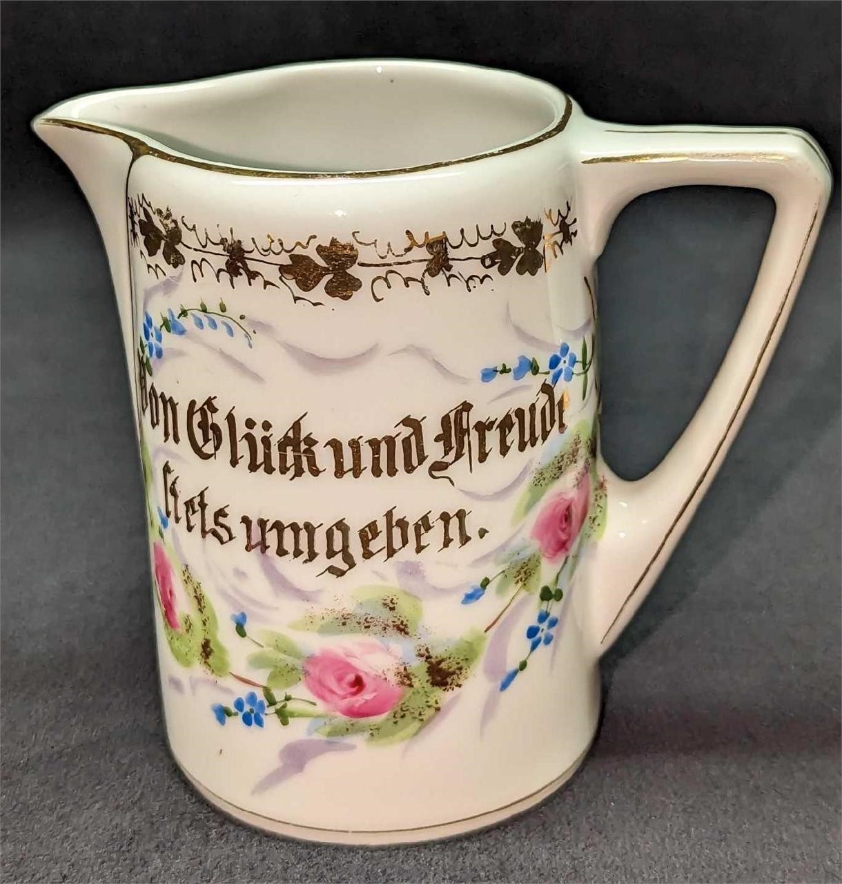 Vintage Porcelain Hutschenreuther Bavarian Creamer