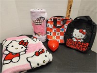 My Melody & Kuromi silk touch throw,Hello Kitty