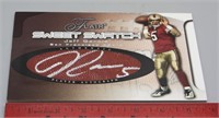 JEFF GARCIA SIGNED FOOTBALL PIECE APPROX 5X8