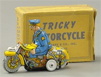 MARX TRICKY MOTORCYCLE W/ BOX