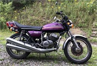 1973 Kawasaki 750 Triple Motorcycle