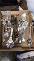 SILVER PLATE SERVING UTENSILS