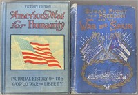 America's War & War With Spain Antique Books