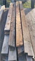 (26) Brown/Grey Reclaimed 2"x 6" x 10'5" Lumber