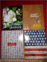 4pc US Commemorative Mint Stamp Books 2002 - 2005