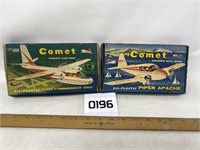 2 Comet Airplane Model kits