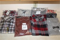 Clothing Lot: Men's New Shirts and Clothing