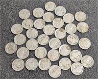 Roll 35 Coins Buffalo Nickels