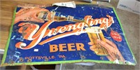 Yuenglings Embossed Beer sign 1930s