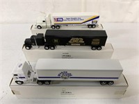 (3) 1/64 FFA,Ford,Quaker State Trucks with Box