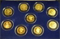CASE OF REPLICA GOLD COINS