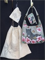 ANUNSHKA HAND PAINTED BAG IN NEW CONDITION!