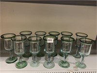 STEMMED WINE GLASSES PONTAL BASE
