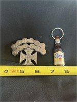 Coors bottle opener, keychain, and West Coast