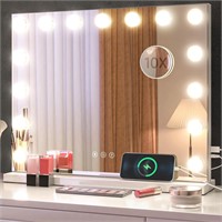 Uliyati Vanity Mirror  15 LED  3 Modes 23"x18.9"
