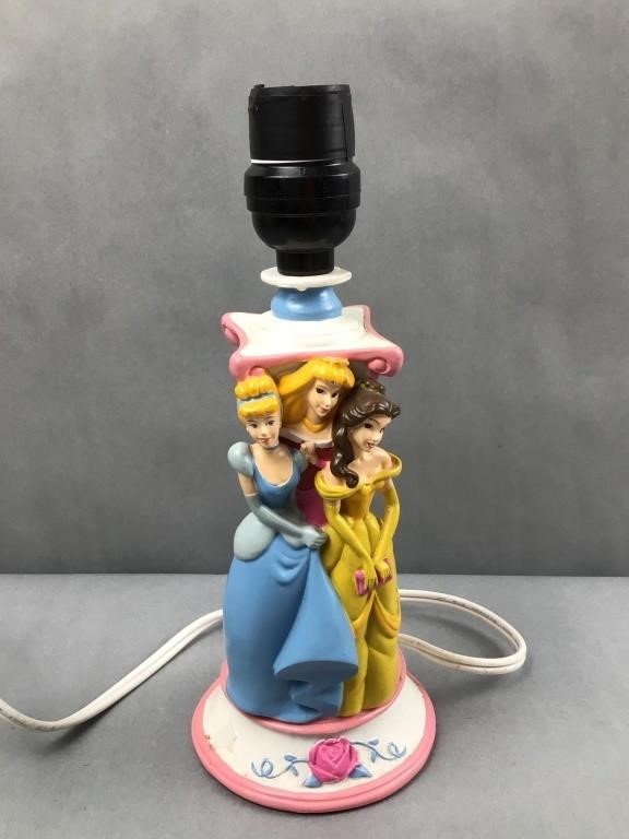 Disney princess lamp no shade