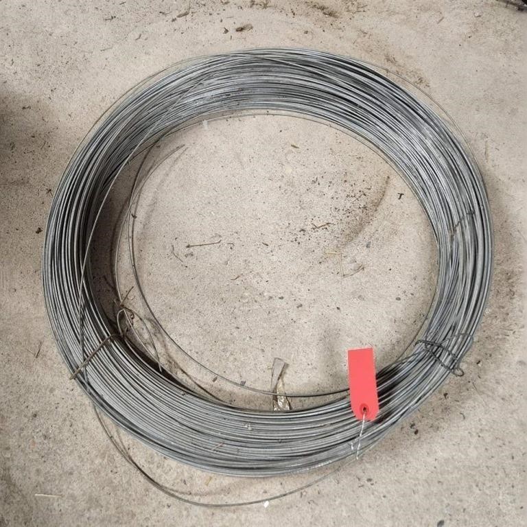 Large Roll of Electric Fence Wire