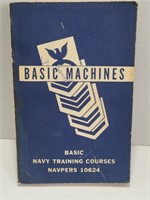 1962 US Navy Basic Machines Training Book