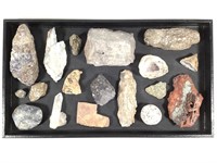 Raw Mineral Specimen Lot - 18 Pieces