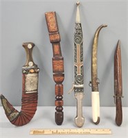 Eastern Knives & Sheaths Lot Collection