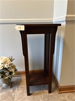 Wooden Plant Stand, 30"x 14"x 14"