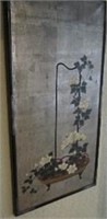 Asian Painted Panel