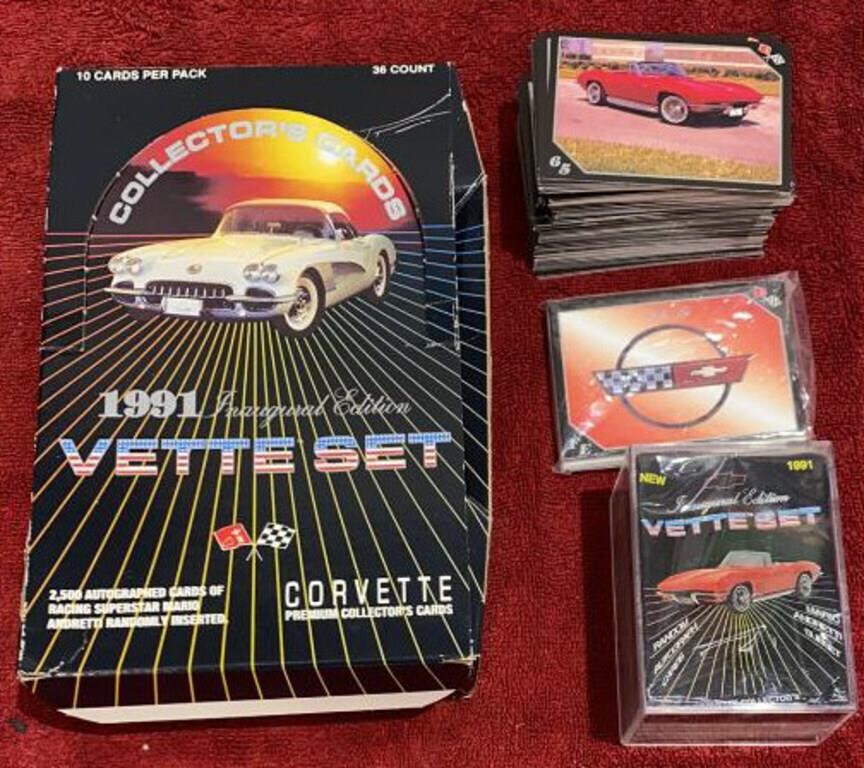 1991 Inaugural Edition Corvette Collectable Card