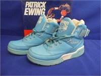 Patrick Ewing Blue Basket Ball Shoes Size 11